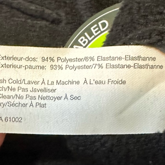 UR Wellness Boundary Series Antimicrobial Fleece Gloves, L/XL, Touch Screen - Picture 4 of 4